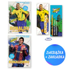 Pakiet: Ronaldo. Po prostu fenomen + Ronaldinho (2x książka + zakładka gratis)