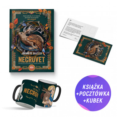 Pakiet: Necrovet. Usługi weterynaryjno-nekromantyczne + Kubek (książka + kubek + pocztówka gratis)