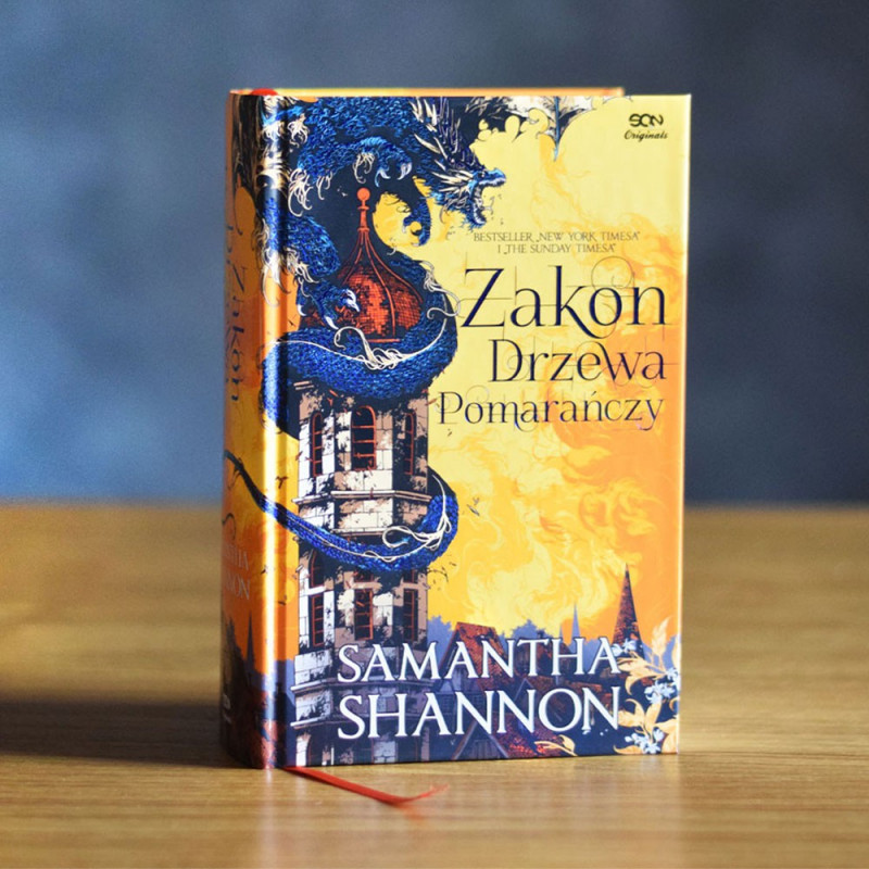 Okładka książki Zakon Drzewa Pomarańczy. SQN Originals TW Samantha Shannon na SQN Store Okładka książki Zakon Drzewa Pomarańczy. SQN Originals TW Samantha Shannon na SQN Store
