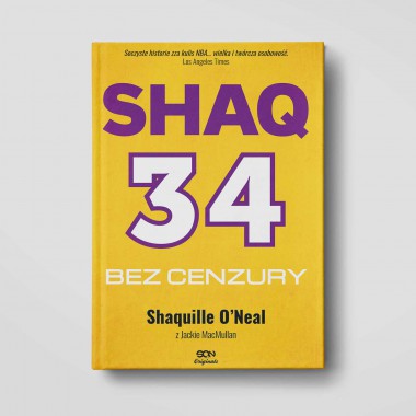 Okładka książki Shaq. Bez cenzury. Wyd. II w księgarni SQN Store