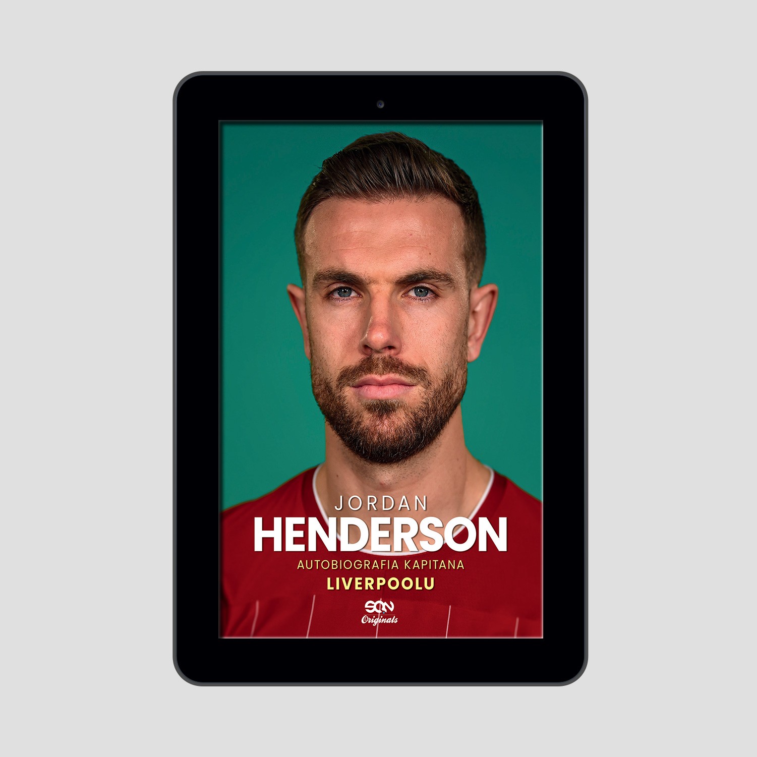 Okładka:SQN Originals: Jordan Henderson. Autobiografia kapitana Liverpoolu 