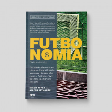 Okładka książki "Futbonomia. Wydanie II" w SQN Store