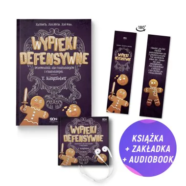 Pakiet: Wypieki defensywne. Przewodnik dla czarodziejów i czarodziejek (książka + audiobook + zakładka gratis)
