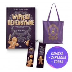 Pakiet: Wypieki defensywne. Przewodnik dla czarodziejów i czarodziejek (książka + torba + zakładka gratis)