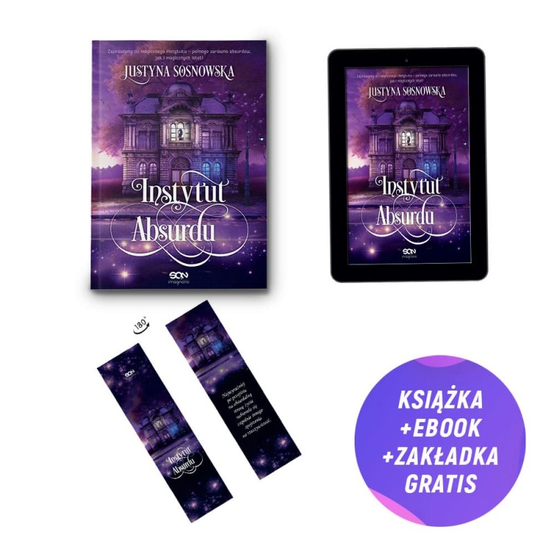 Pakiet: Instytut Absurdu (książka + e-book + zakładka gratis) Pakiet: Instytut Absurdu (książka + e-book + zakładka gratis)