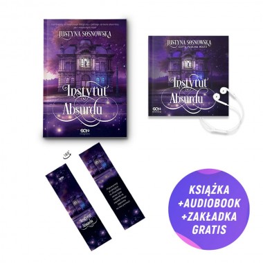Pakiet: Instytut Absurdu (książka + audiobook + zakładka gratis)
