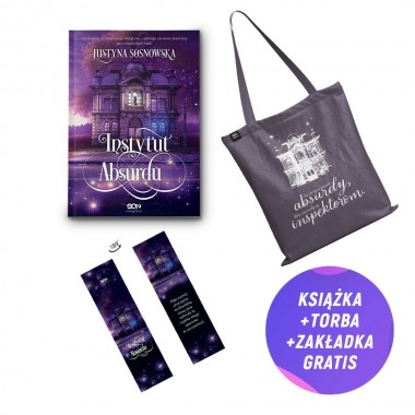 Pakiet: Instytut Absurdu (książka + torba + zakładka gratis)