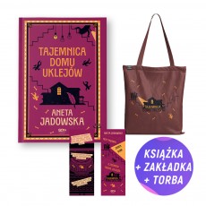 Pakiet: Tajemnica domu Uklejów (książka + torba + zakładka gratis)