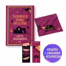 Pakiet: Tajemnica domu Uklejów (książka + ściereczka + zakładka gratis)