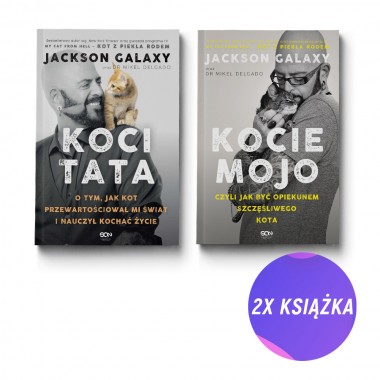 Pakiet: Koci Tata + Kocie mojo (2x książka)
