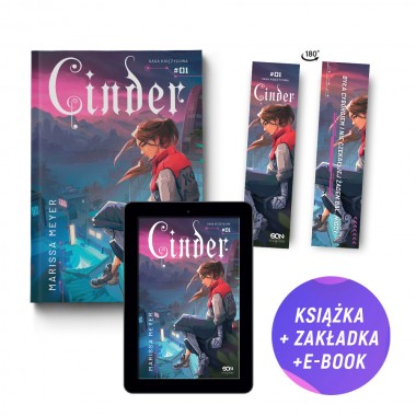 Pakiet: Cinder (książka + e-book + zakładka gratis)