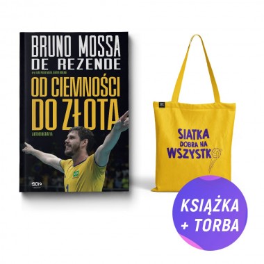 Pakiet: Bruno Rezende. Od ciemności do złota. Autobiografia (książka + torba)