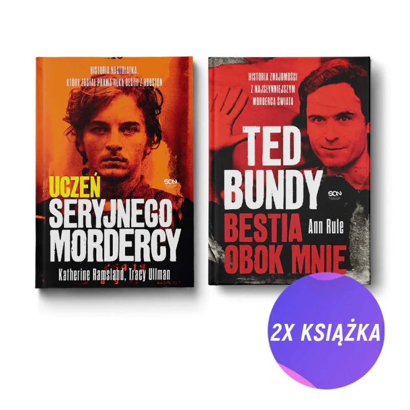 Pakiet: Uczeń seryjnego mordercy + Ted Bundy (2x książka)