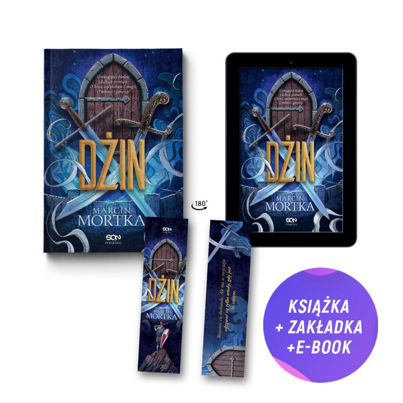 Pakiet: Dżin (książka + e-book + zakładka gratis)