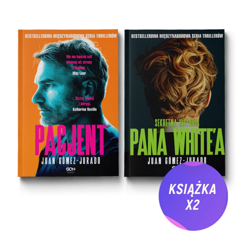 Pakiet: Pacjent + Sekretna historia pana White’a (2x książka)