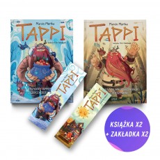 Pakiet: Tappi. Przygody Tappiego z Szepczącego Lasu + Tappi 1 (2x książka + 2x zakładka gratis)