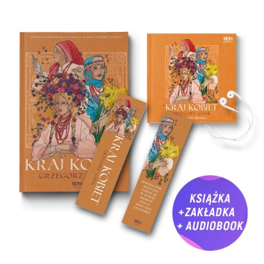 Pakiet: Kraj kobiet (książka + audiobook + zakładka gratis)