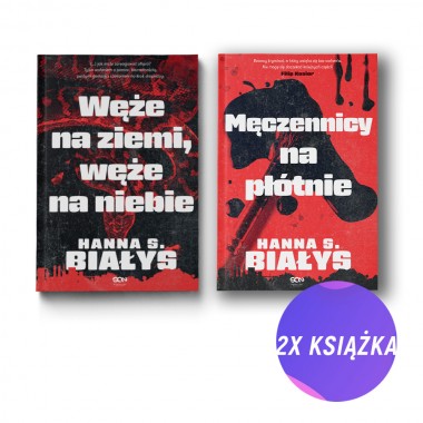 Pakiet: Węże na ziemi, węże na niebie + Męczennicy na płótnie (2x książka)