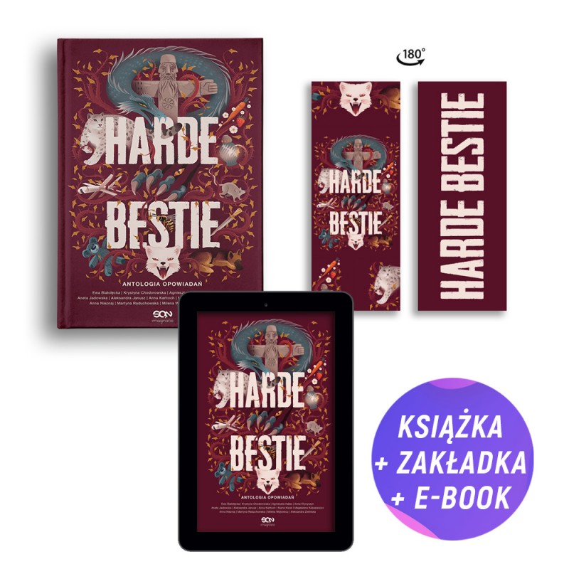 Pakiet: Harde Bestie (książka + e-book + zakładka gratis)