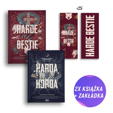 Pakiet: Harde Bestie + Harda Horda (2x książka + zakładka gratis)