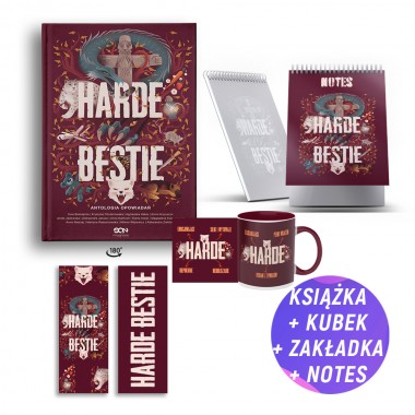 Pakiet: Harde Bestie (książka + notes + kubek + zakładka gratis)