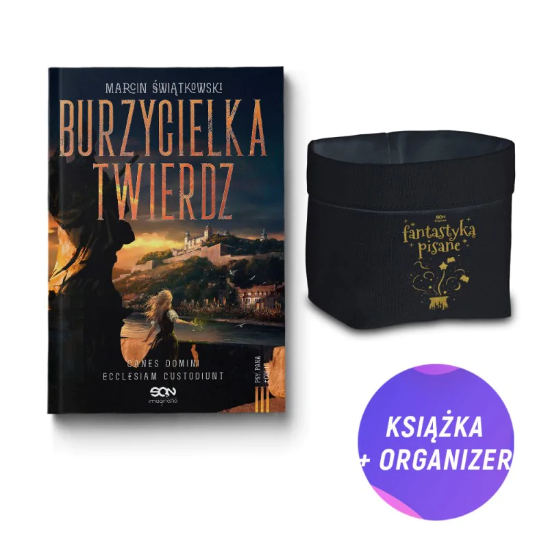 Pakiet: Burzycielka twierdz (książka + organizer)