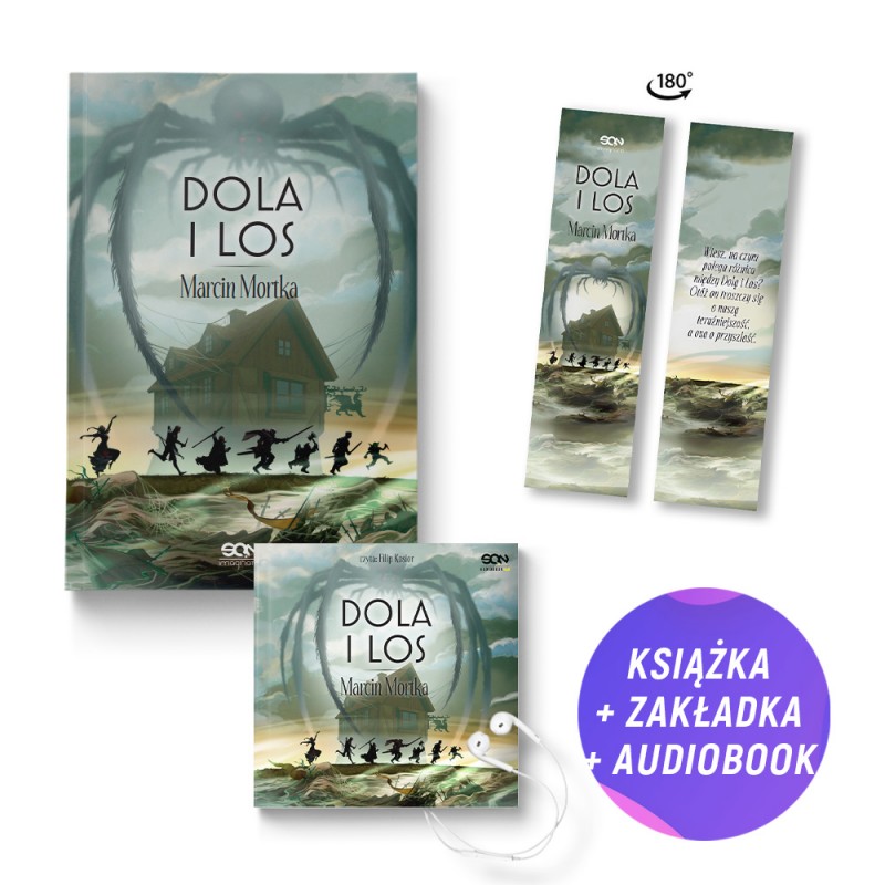 Pakiet: Dola i Los (książka + audiobook + zakładka gratis)