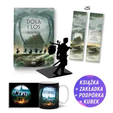 Pakiet: Dola i Los (książka + podpórka na książki + kubek 360ml + zakładka gratis)