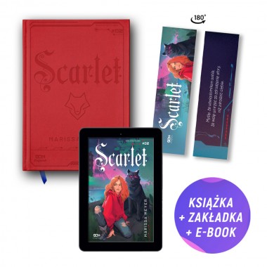 Pakiet SQN Originals: Scarlet TW (ksiażka + e-book + zakładka gratis)