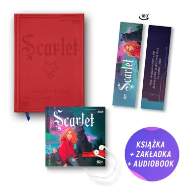 Pakiet SQN Originals: Scarlet TW (ksiażka + audiobook + zakładka gratis)