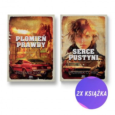 Pakiet SQN Originals: Płomień prawdy + Serce pustyni (2x książka)