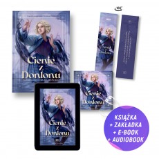 Pakiet: Cienie z Donlonu (książka + audiobook + e-book + zakładka gratis)