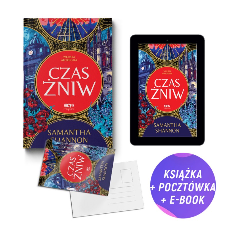 Pakiet: Czas Żniw. Wersja autorska (książka + e-book + pocztówka gratis)