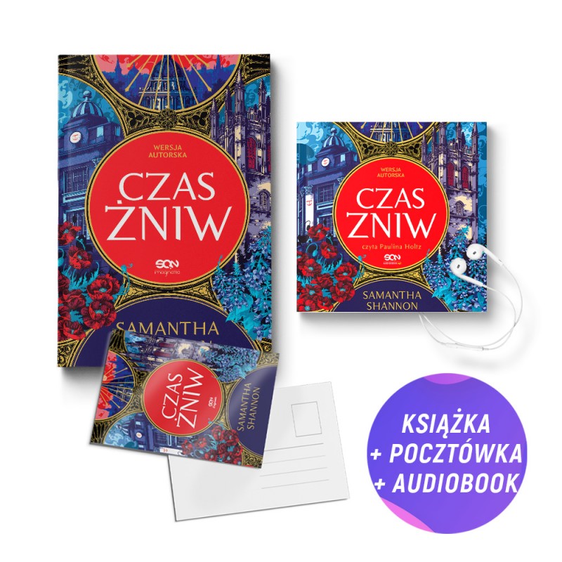 Pakiet: Czas Żniw. Wersja autorska (książka + audiobook + pocztówka gratis)