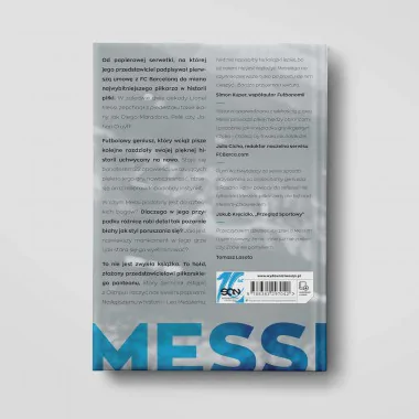 Okładka książki SQN Originals: Messi. G.O.A.T. w księgarni SQN Store