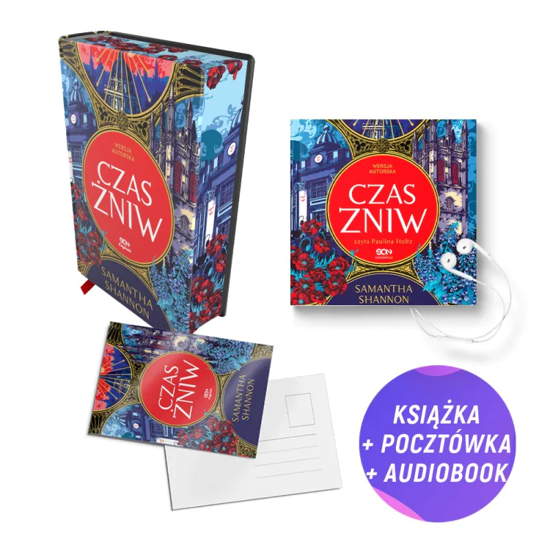 Pakiet SQN Originals: Czas Żniw. Wersja autorska TW (książka + audiobook + pocztówka gratis)