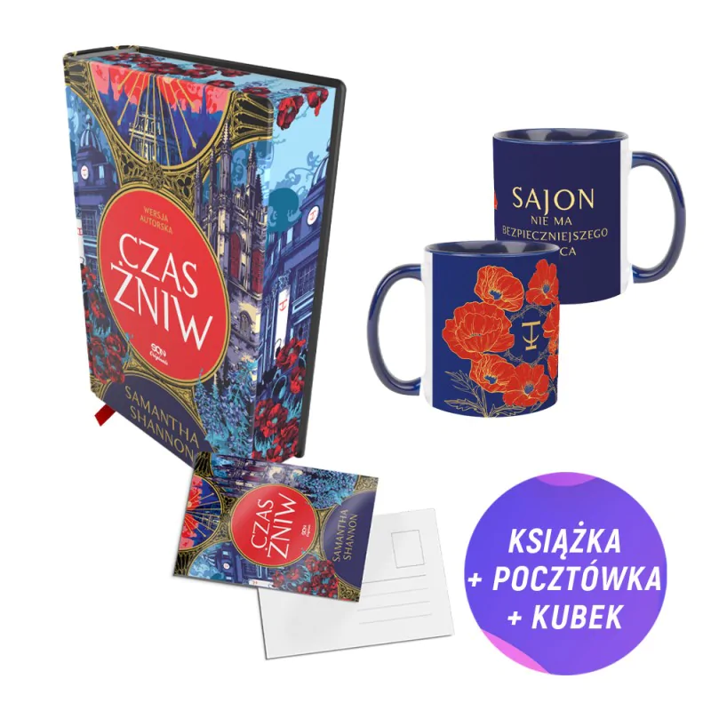 Pakiet SQN Originals: Czas Żniw. Wersja autorska TW (książka + kubek + pocztówka gratis)