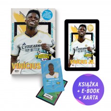 Pakiet: Vinícius Jr. Brazylijski wojownik (książka + e-book + karta)