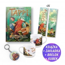 Pakiet: Tappi. O tajemniczych przesyłkach, latającym jeżu i nauce czarowania (książka + kubek + brelok + zakładka gratis)