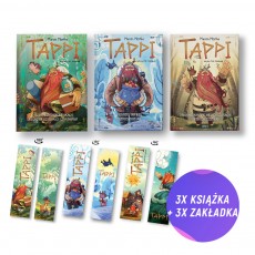 Pakiet: Tappi 1 + Tappi 2 + Tappi 3 (3x książka + 3x zakładka gratis)