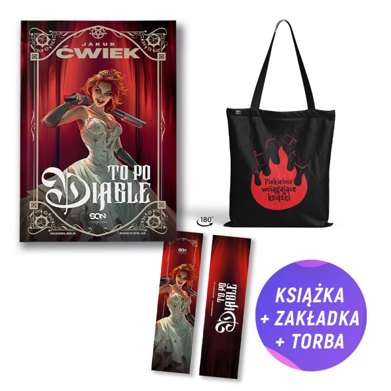 Pakiet: To po diable (książka + torba + zakładka gratis)