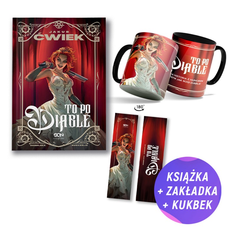 Pakiet: To po diable (książka + kubek + zakładka gratis)