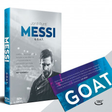 Zdjęcie pakietu SQN Originals: Messi. G.O.A.T. + zakładka GOAT w księgarni SQN Store