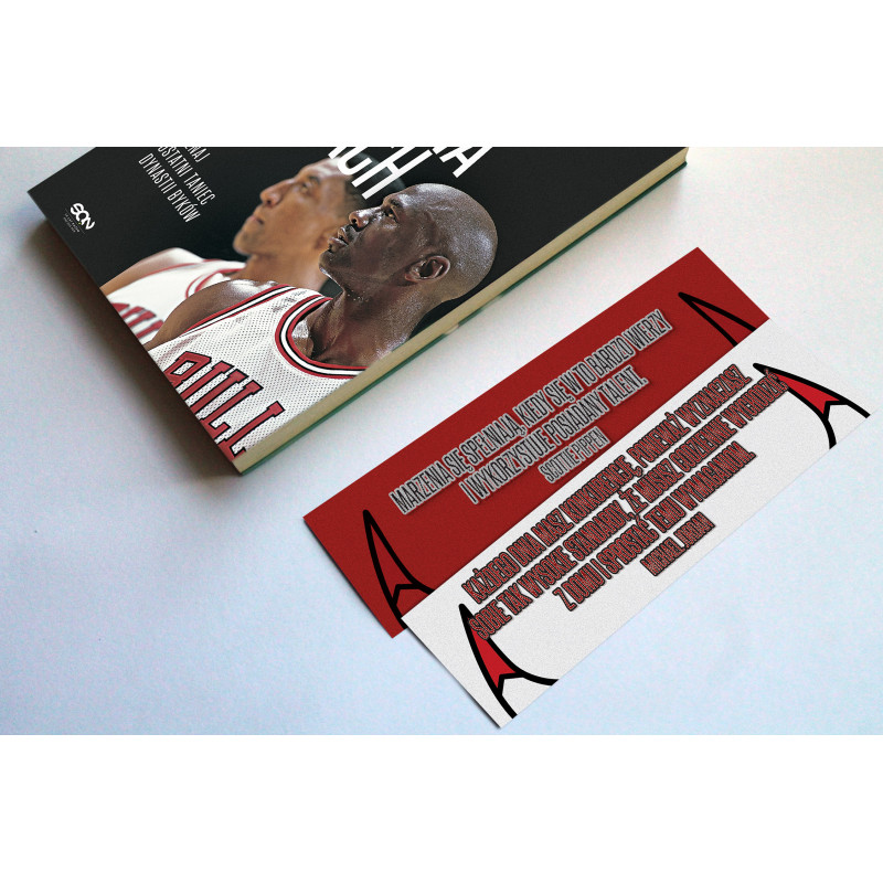 Zdjęcie gadżetu Zakładka koszykarska do książki Krew na rogach w księgarni SQN Store