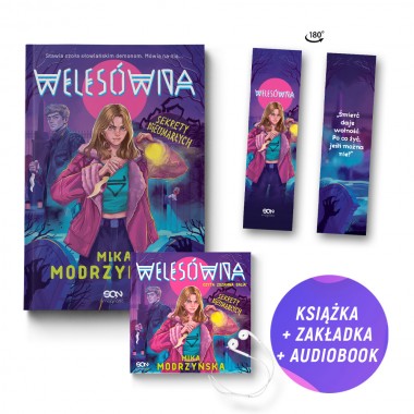 Pakiet: Welesówna. Sekrety nieumarłych (książka + audiobook + zakładka gratis)