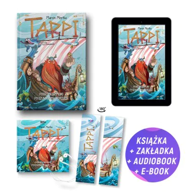 Pakiet: Tappi. Podróże Tappiego po Szumiących Morzach (książka + audiobook + e-book + zakładka gratis)