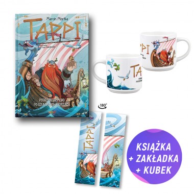 Pakiet: Tappi. Podróże Tappiego po Szumiących Morzach (książka + kubek Tappi 4 + zakładka gratis)