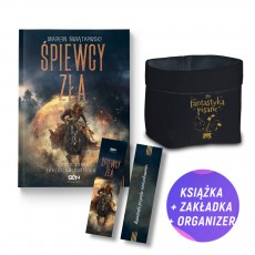 Śpiewcy zła (książka + bawełniany organizer na książki + zakładka gratis)