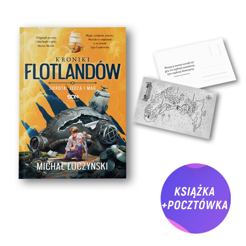 Kroniki Flotlandów. Sierota, Jędza i Mag (pocztówka gratis)