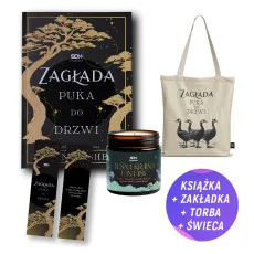 Zagłada puka do drzwi (książka + torba bawełniana + świeca sojowa leśna + zakładka gratis)